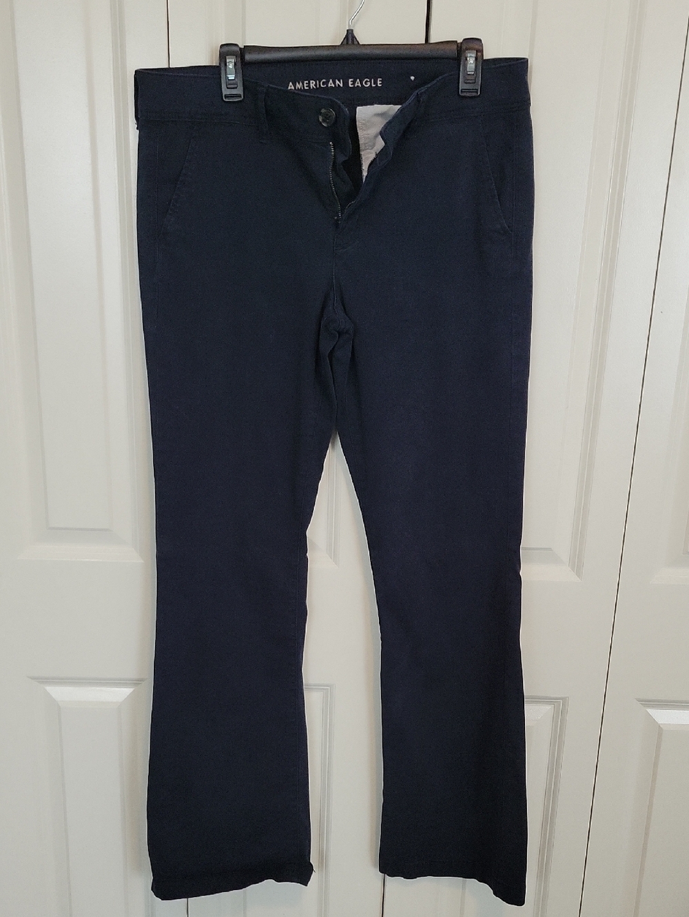 American Eagle Outfitters Women’s Dark Navy Flare Jeans